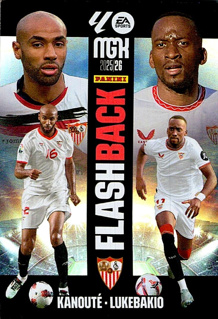 MEGACRACKS 2025/2026 KANOUTE / LUKEBAKIO FLASH BACK Nº428