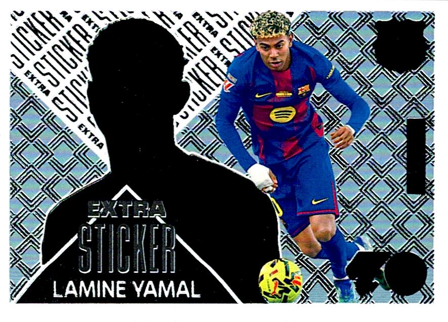 LIGA ESTE 2026/2027 EXTRA STICKER PLATA LAMINE YAMAL