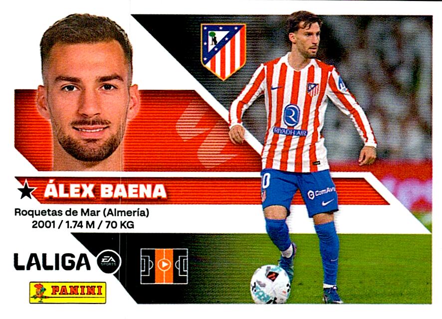 LIGA ESTE 2026/2027 ALEX BAENA ATLETICO DE MADRID Nº15