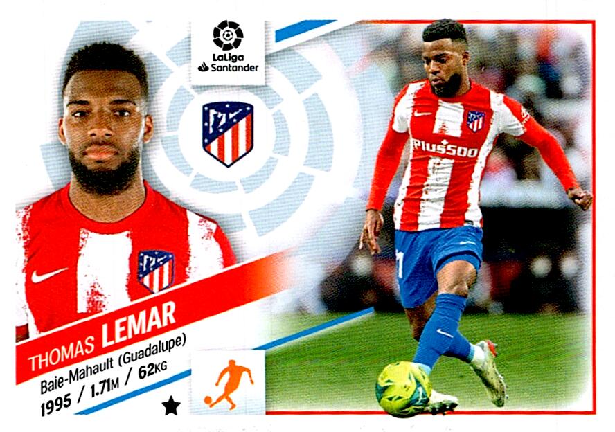 Cromo Liga Este 2022/2023 LEMAR ATLETICO DE MADRID Nº16