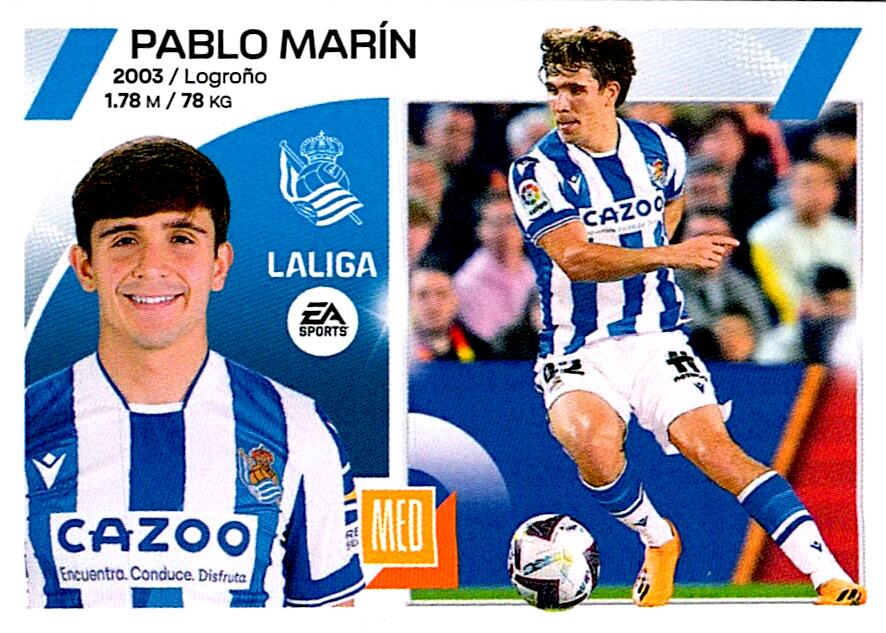 LIGA ESTE 2023/24 PABLO MARIN REAL SOCIEDAD 14