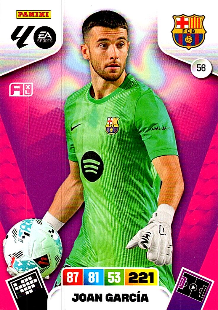 ADRENALYN LA LIGA 2025/2026 JOAN GARCIA FC BARCELONA Nº56