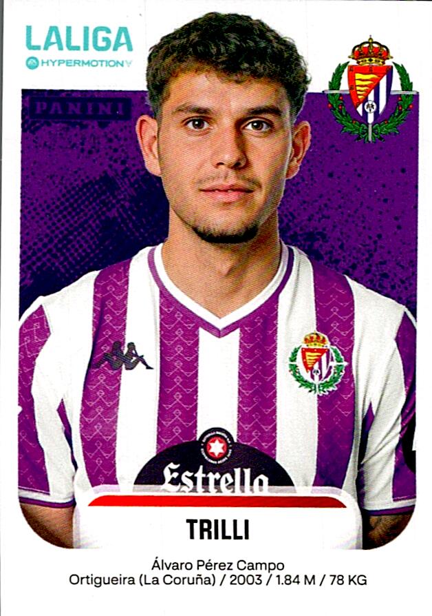 LALIGA HYPERMOTION 2025-26 TRILLI VALLADOLID Nº386