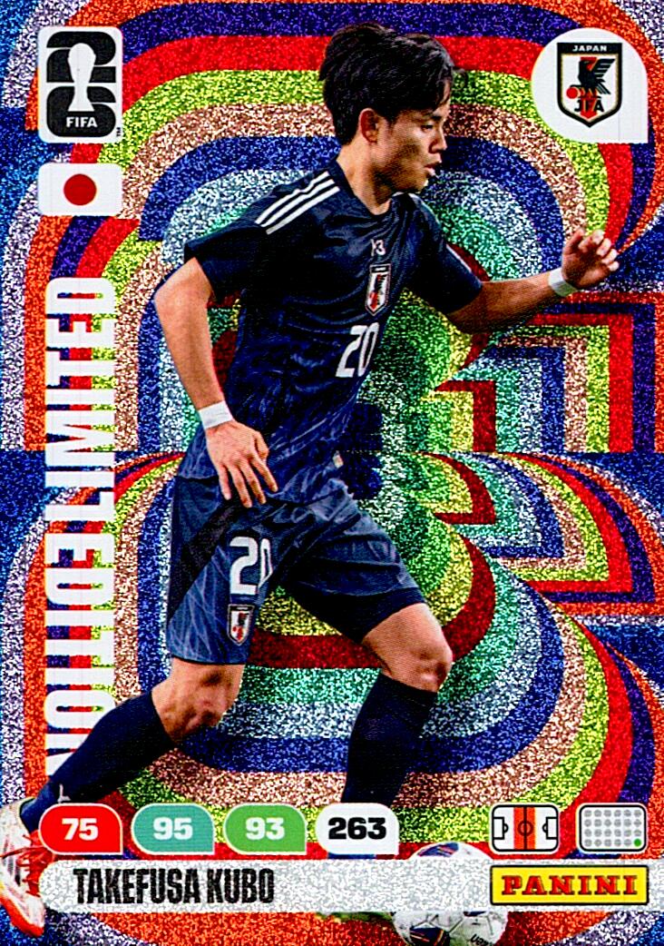 ADRENALYN WORLD CUP 2026 TAKEFUSA KUBO EDICION LIMITADA