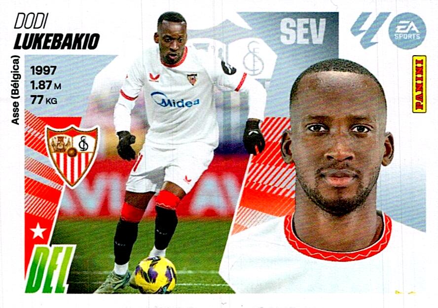 LIGA ESTE 2025/2026 SEVILLA FC LUKEBAKIO Nº18