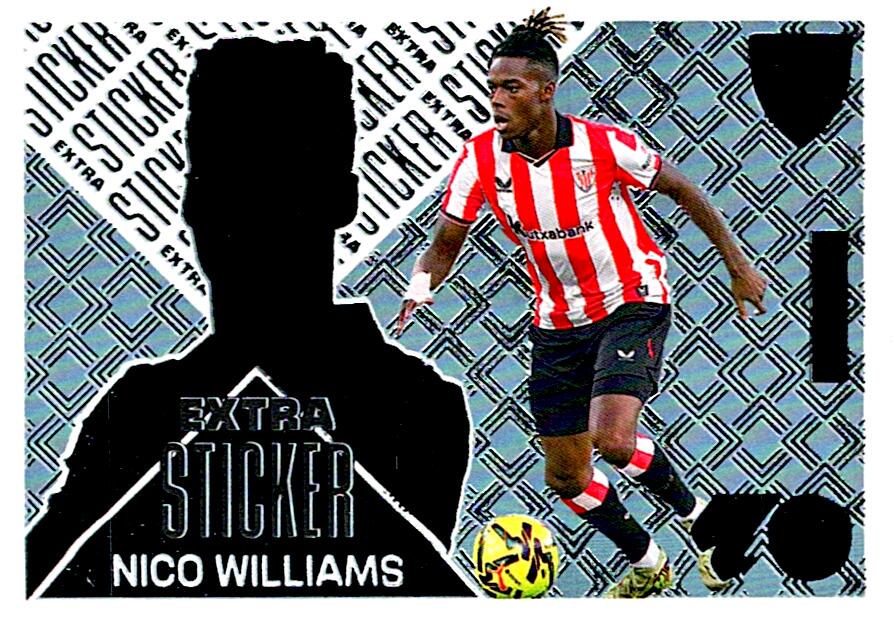 LIGA ESTE 2026/2027 EXTRA STICKER PLATA NICO WILIAMS