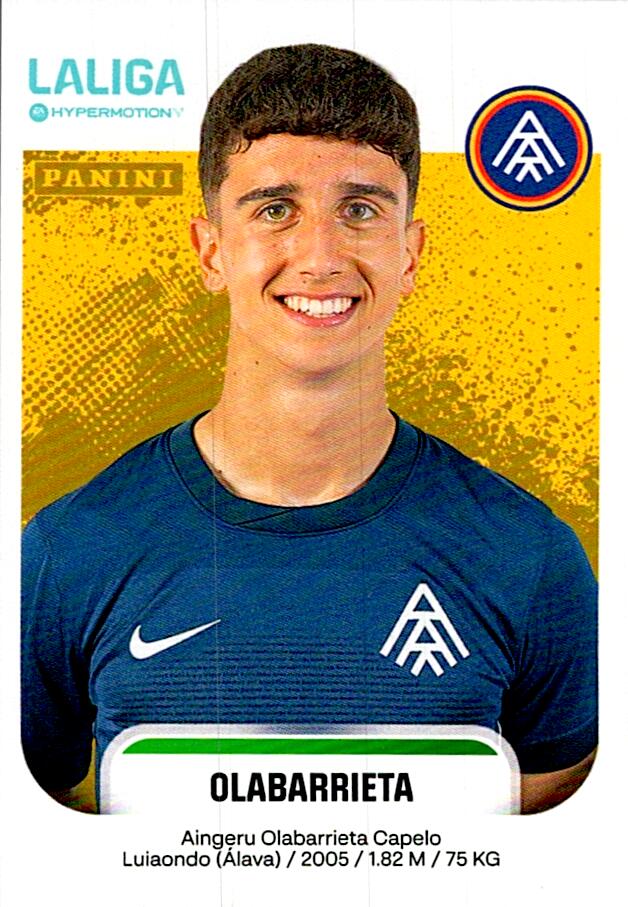 LALIGA HYPERMOTION 2025-26 OLABARRIETA ANDORRA Nº56