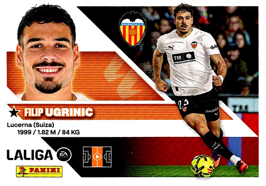 LIGA ESTE 2026/2027  VALENCIA CF UGRINIC Nº15