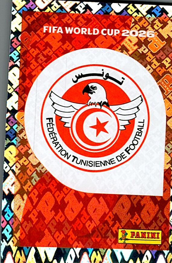STICKERS FIFA WORLD CUP 2026 ESCUDO NºTUN 1
