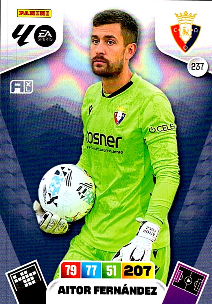 ADRENALYN LA LIGA 2025/2026 AITOR FERNANDEZ CA OSASUNA Nº237