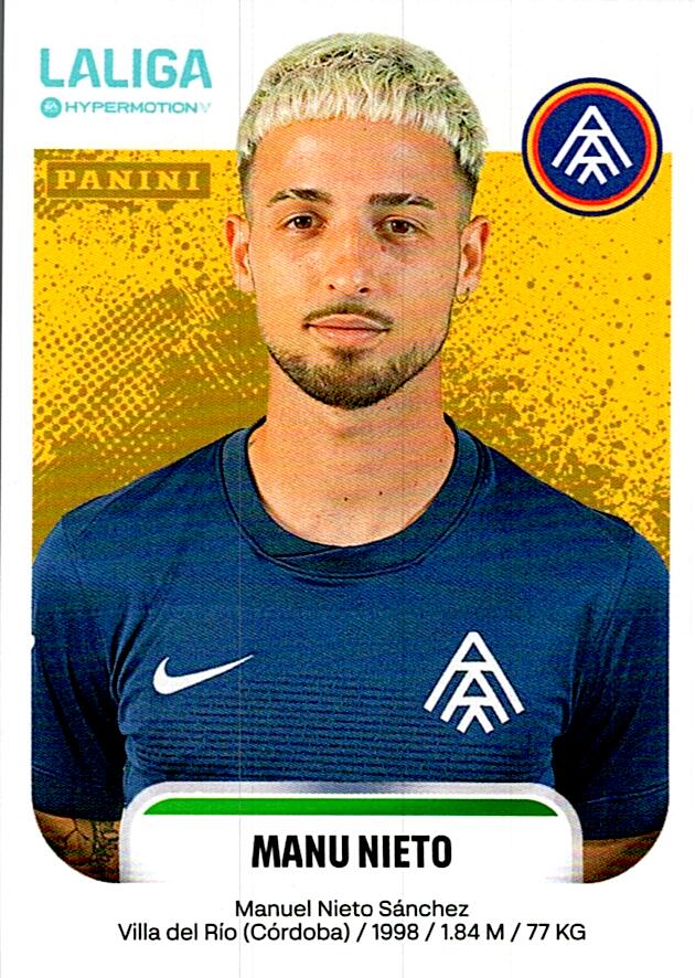 LALIGA HYPERMOTION 2025-26 MANU NIETO ANDORRA Nº57