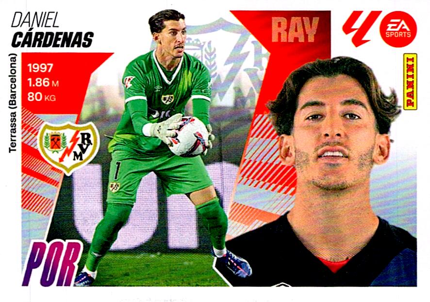 LIGA ESTE 2025/2026 RAYO VALLECANO CARDENAS Nº4