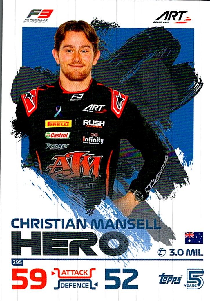 TOPPS TURBO ATTAX 2024 Nº295