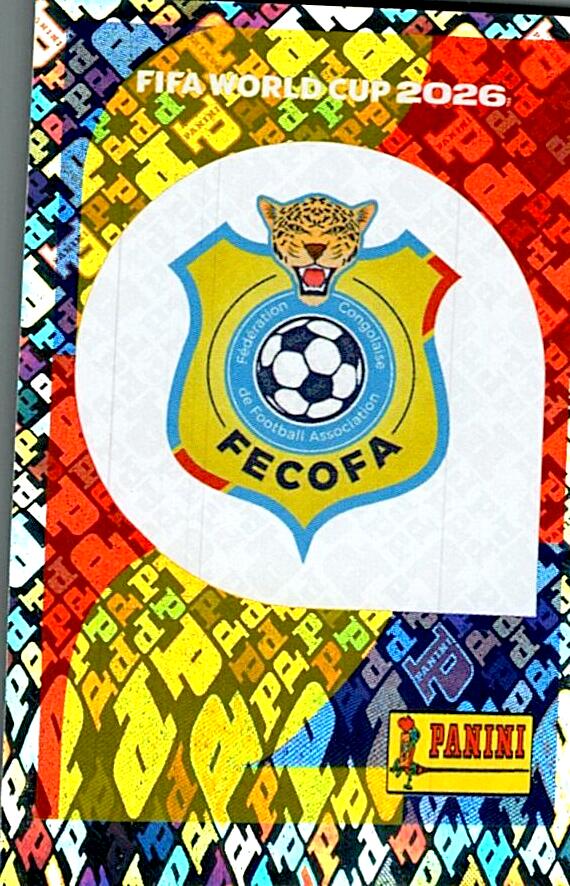 STICKERS FIFA WORLD CUP 2026 ESCUDO NºCOD 1