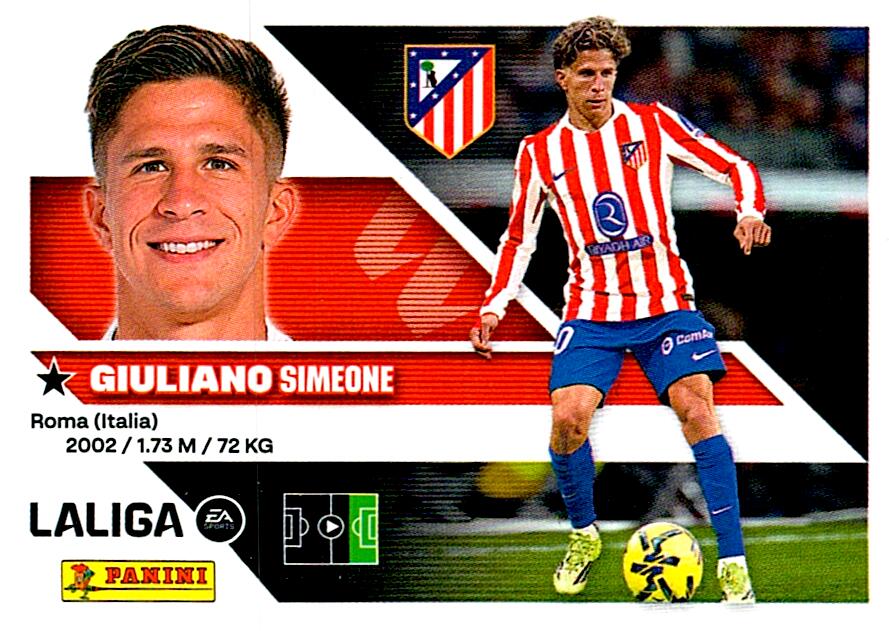 LIGA ESTE 2026/2027 GIULIANO ATLETICO DE MADRID Nº17