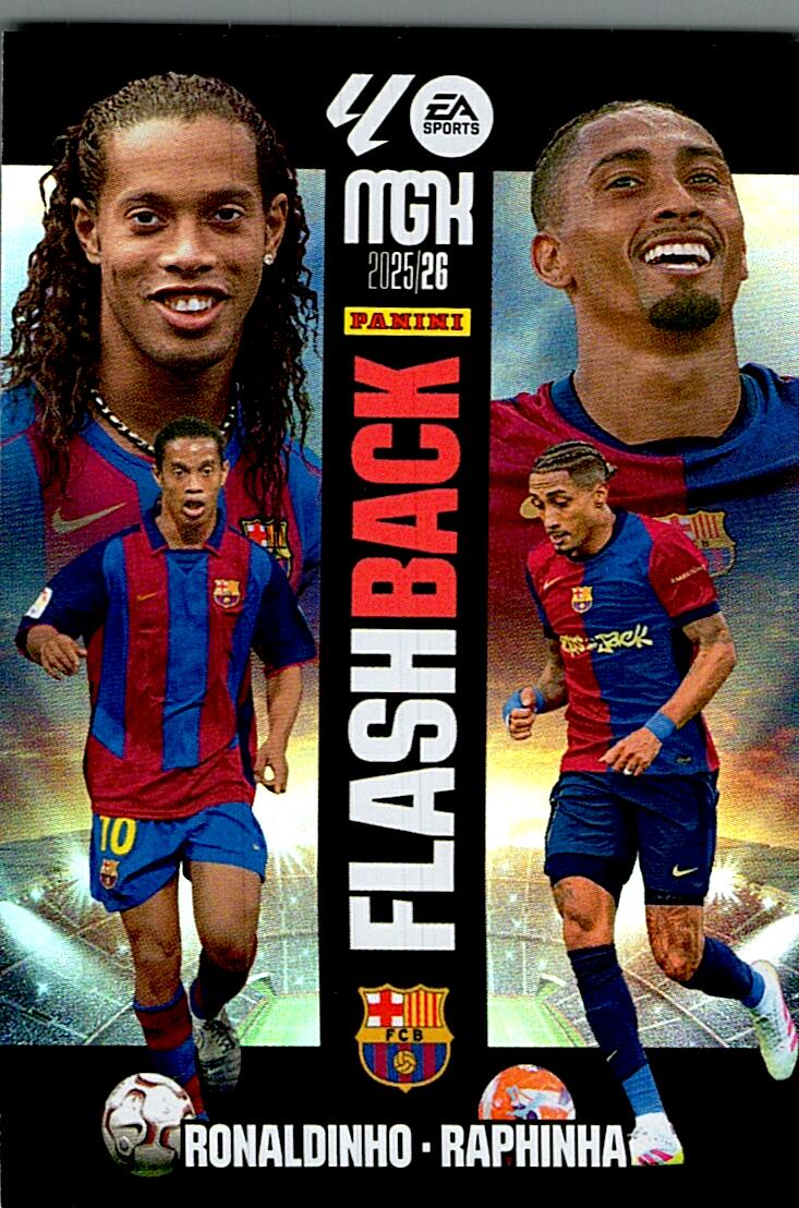 MEGACRACKS 2025/2026 RONALDINHO / RAPHINHA FLASH BACK Nº430