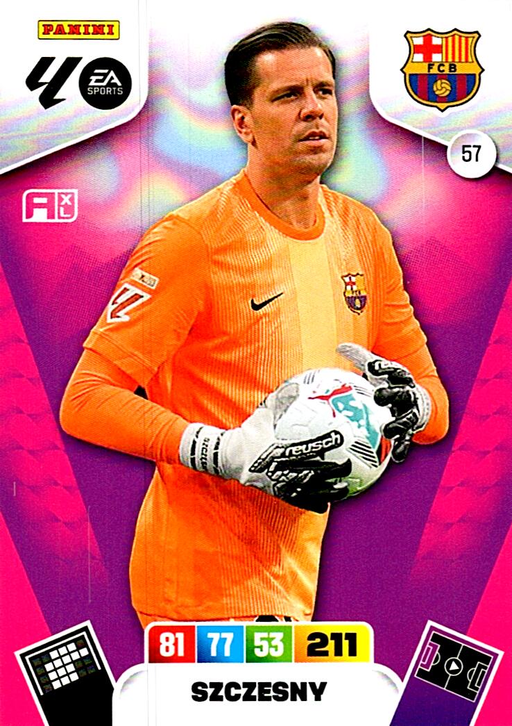 ADRENALYN LA LIGA 2025/2026 SZCZESNY FC BARCELONA Nº57
