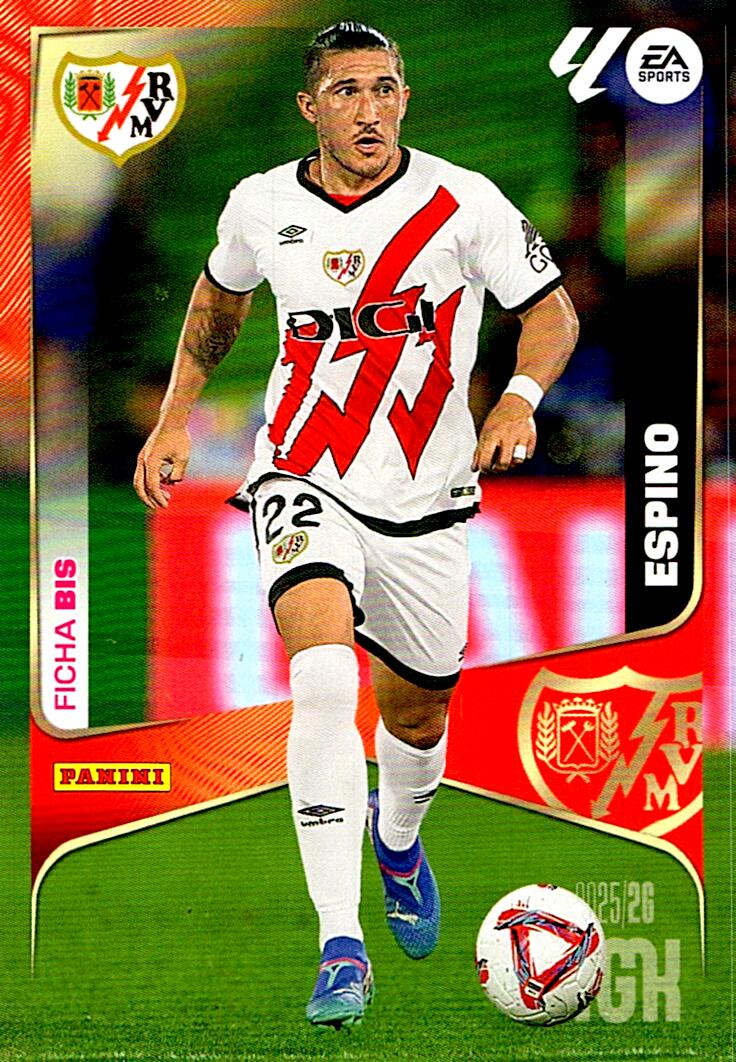MEGACRACKS 2025/2026 ESPINO RAYO VALLECANO Nº295BIS TERCERA EDICION