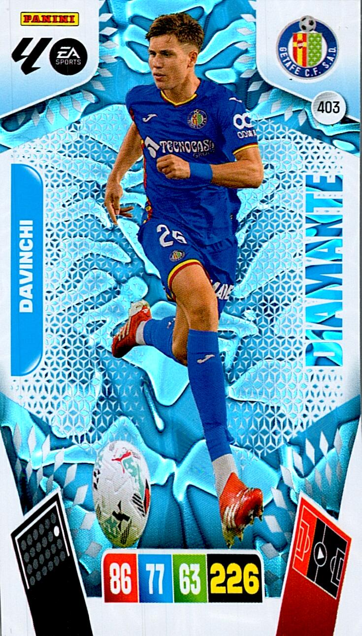 ADRENALYN LA LIGA 2025/2026 DAVINCHI DIAMANTE Nº403