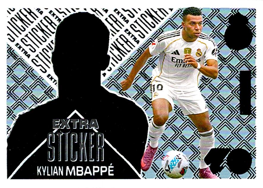 LIGA ESTE 2026/2027 EXTRA STICKER PLATA MBAPPÉ