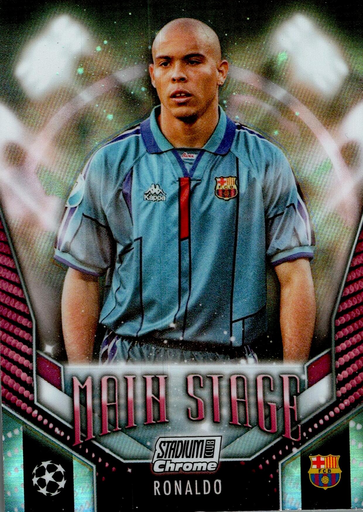 TOPPS STADIUM CHROME UCL 2023/2024 RONALDO MAIN STAGE NºMS-RON