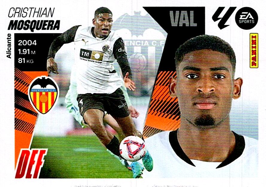 LIGA ESTE 2025/2026 VALENCIA CF MOSQUERA Nº6