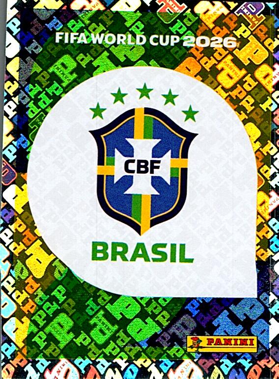 STICKERS FIFA WORLD CUP 2026 ESCUDO NºBRA 1