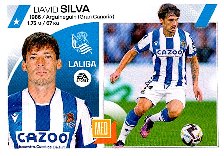 LIGA ESTE 2023/24 DAVID SILVA REAL SOCIEDAD 16