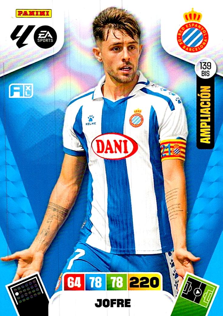ADRENALYN LA LIGA 2025/2026 JOFRE AMPLIACION Nº139 BIS