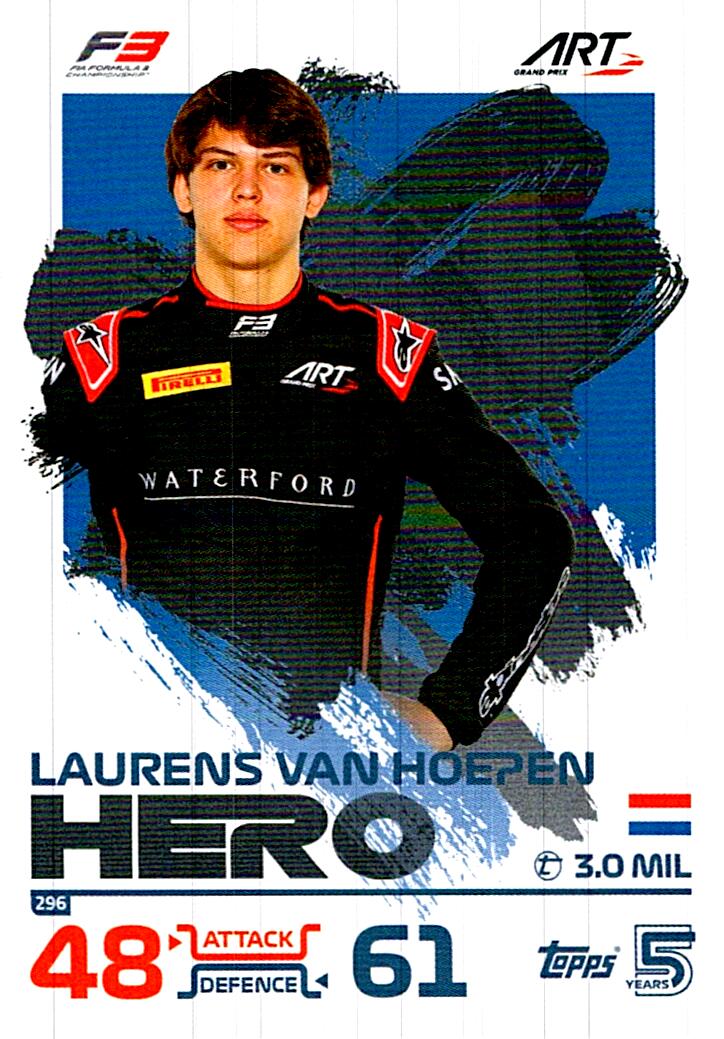 TOPPS TURBO ATTAX 2024 Nº296