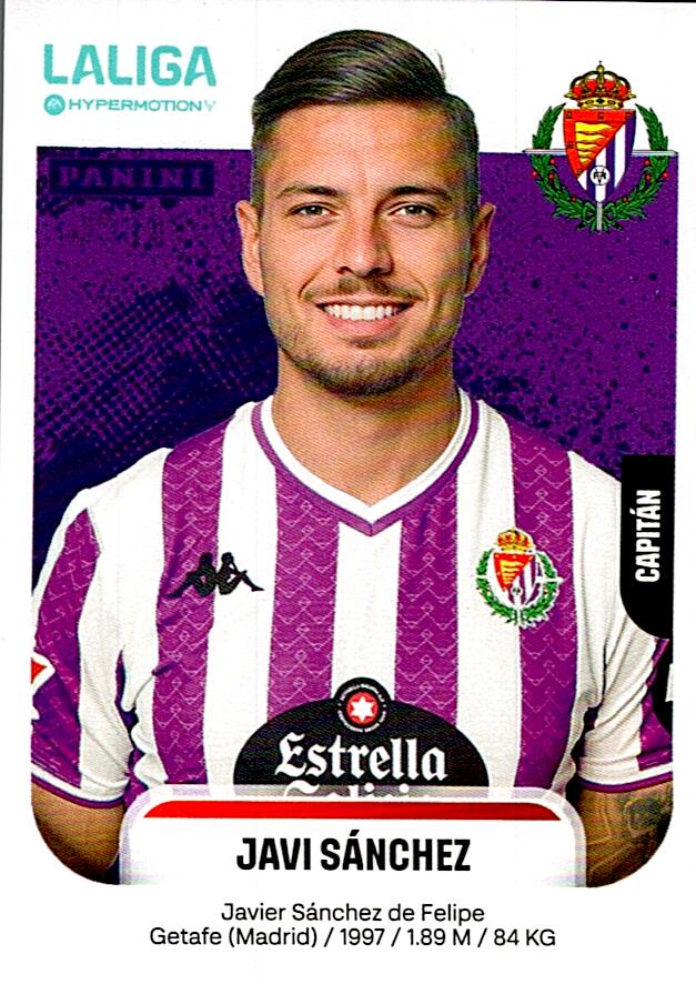 LALIGA HYPERMOTION 2025-26 JAVI SANCHEZ VALLADOLID Nº388A