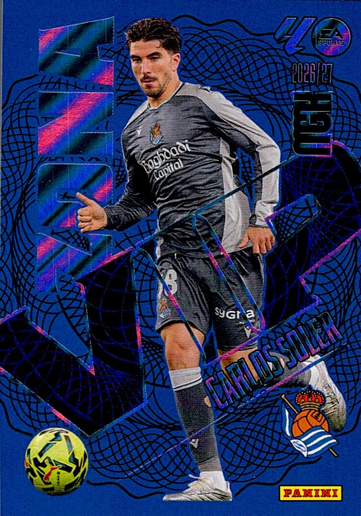 MEGACRACKS 2026/2027 ZONA VIP CARLOS SOLER REAL SOCIEDAD Nº390