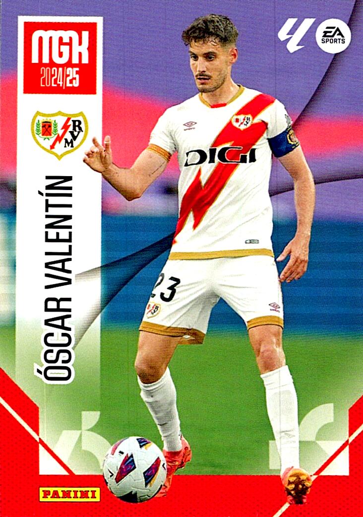 Megacracks 2024/2025 OSCAR VALENTIN Rayo Vallecano Nº 280