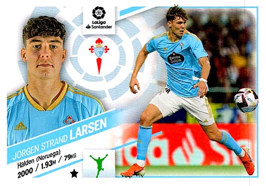 Cromo Liga Este 2022/2023 LARSEN ULTIMO FICHAJE Nº64 CUARTA EDICION