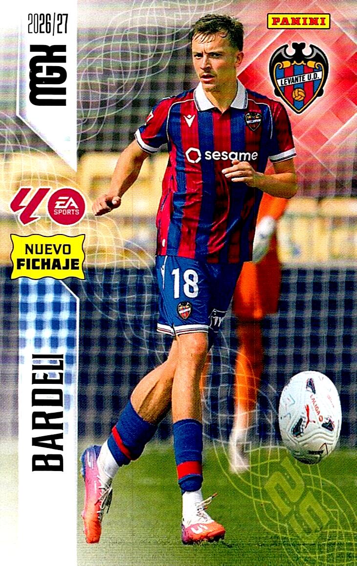 MEGACRACKS 2026/2027 BARDELI NUEVO FICHAJE Nº470 SEGUNDA EDICION