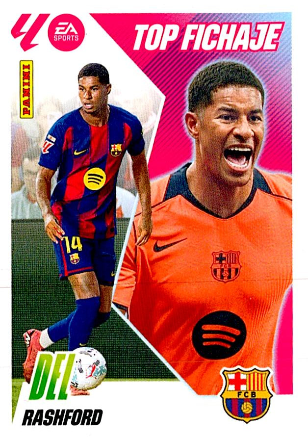 LIGA ESTE 2025/2026 RASHFORD TOP FICHAJE Nº69 CUARTA EDICION