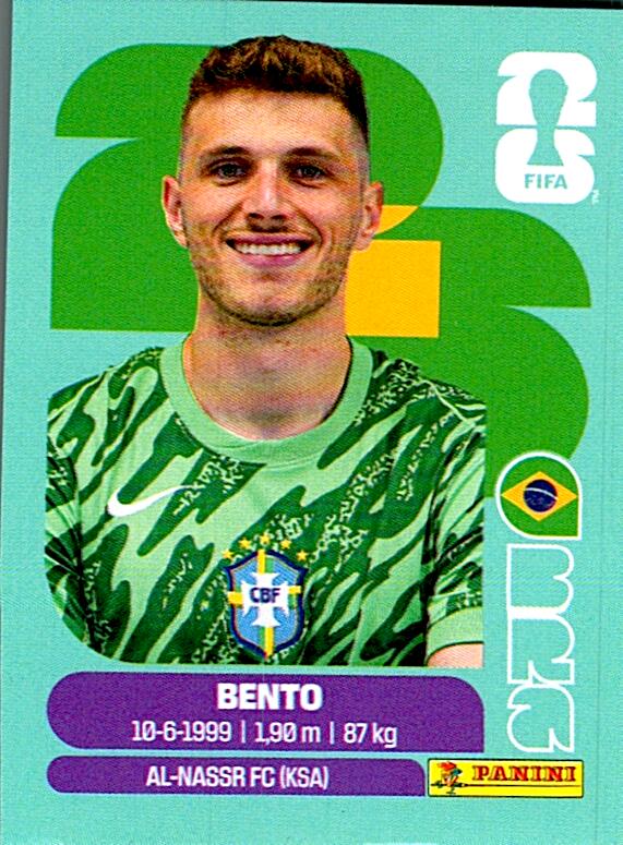 STICKERS FIFA WORLD CUP 2026 BENTO NºBRA 3