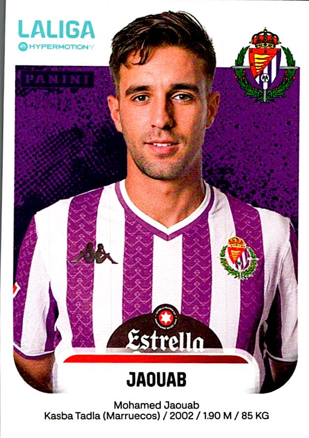 LALIGA HYPERMOTION 2025-26 JAOUAB VALLADOLID Nº388B