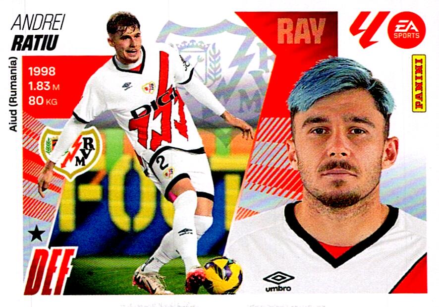 LIGA ESTE 2025/2026 RAYO VALLECANO RATIU Nº6