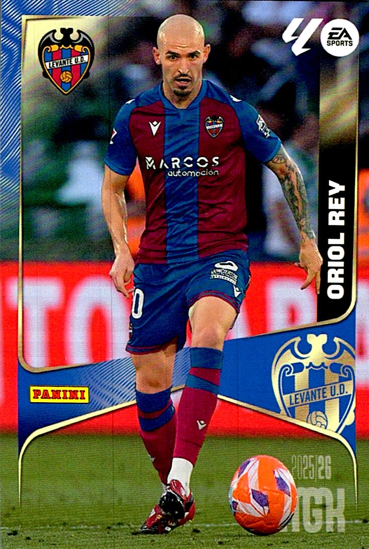 MEGACRACKS 2025/2026 ORIOL REY LEVANTE UD Nº207