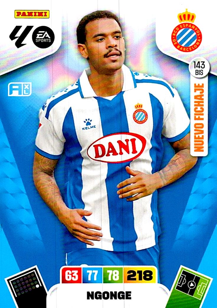 ADRENALYN LA LIGA 2025/2026 NGONGE NUEVO FICHAJE Nº143 BIS