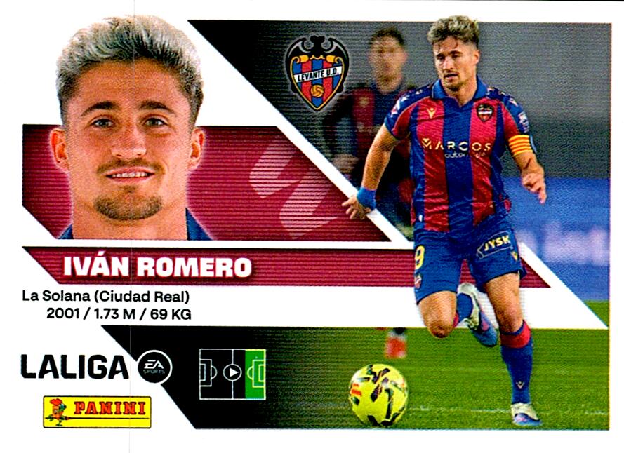 LIGA ESTE 2026/2027  LEVANTE UD IVÁN ROMERO Nº18