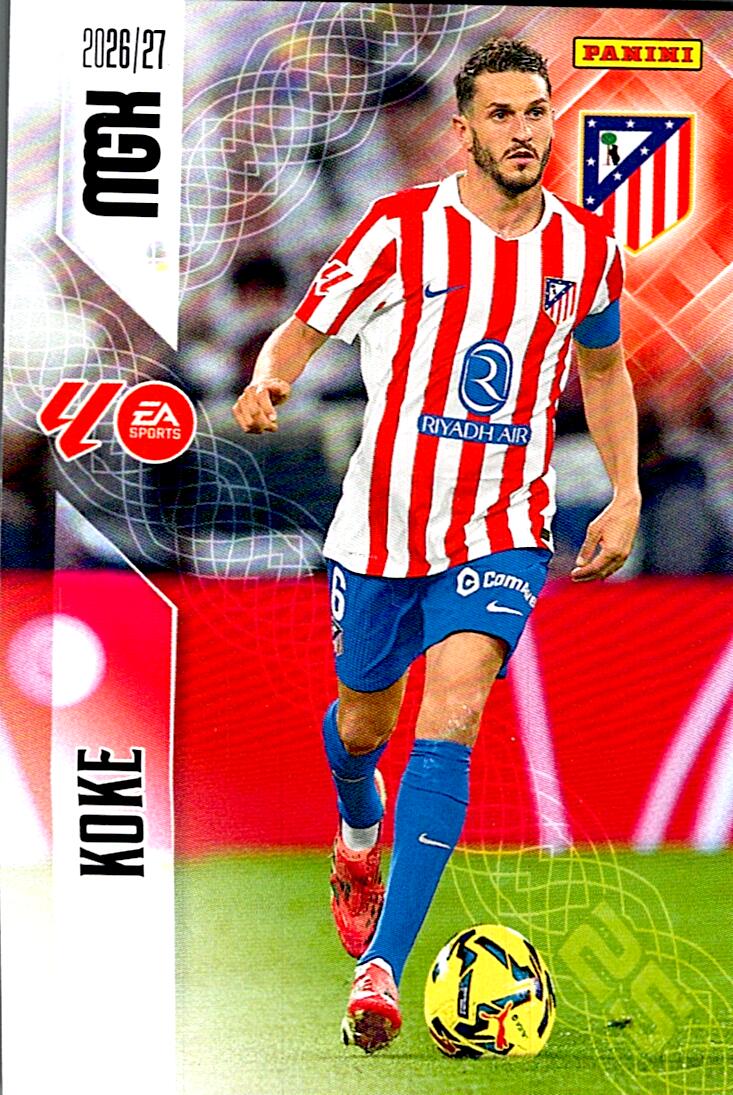 MEGACRACKS 2026/2027 KOKE ATLÉTICO DE MADRID Nº64