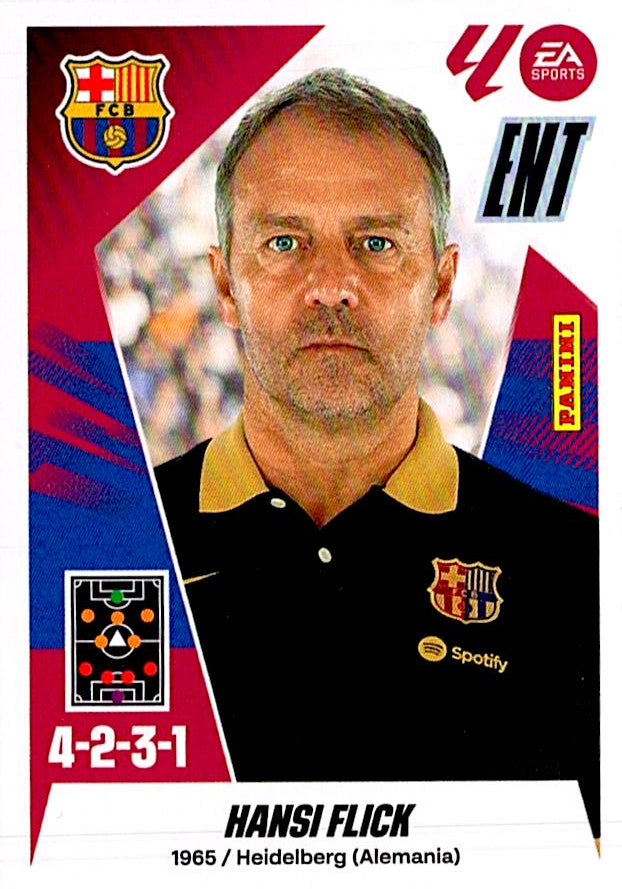 LIGA ESTE 2025/2026 FC BARCELONA HANSI FLICK Nº2