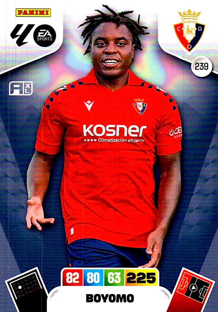 ADRENALYN LA LIGA 2025/2026 BOYOMO CA OSASUNA Nº239