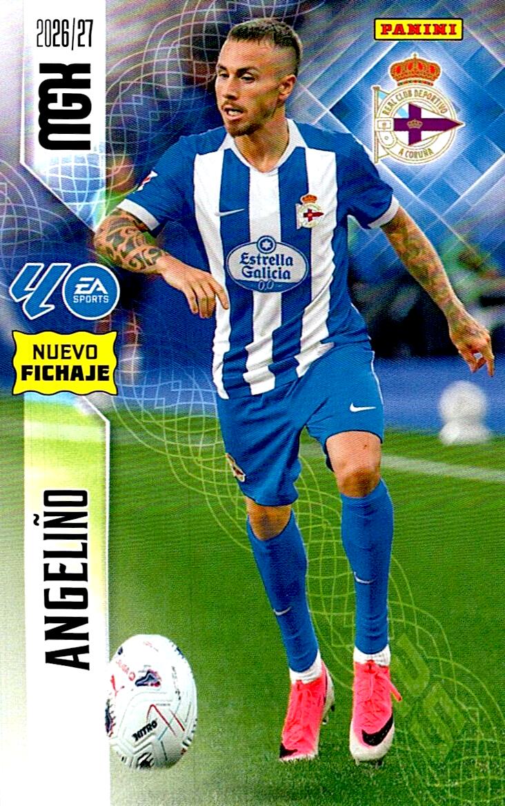 MEGACRACKS 2026/2027 ANGELIÑO NUEVO FICHAJE Nº471 SEGUNDA EDICION