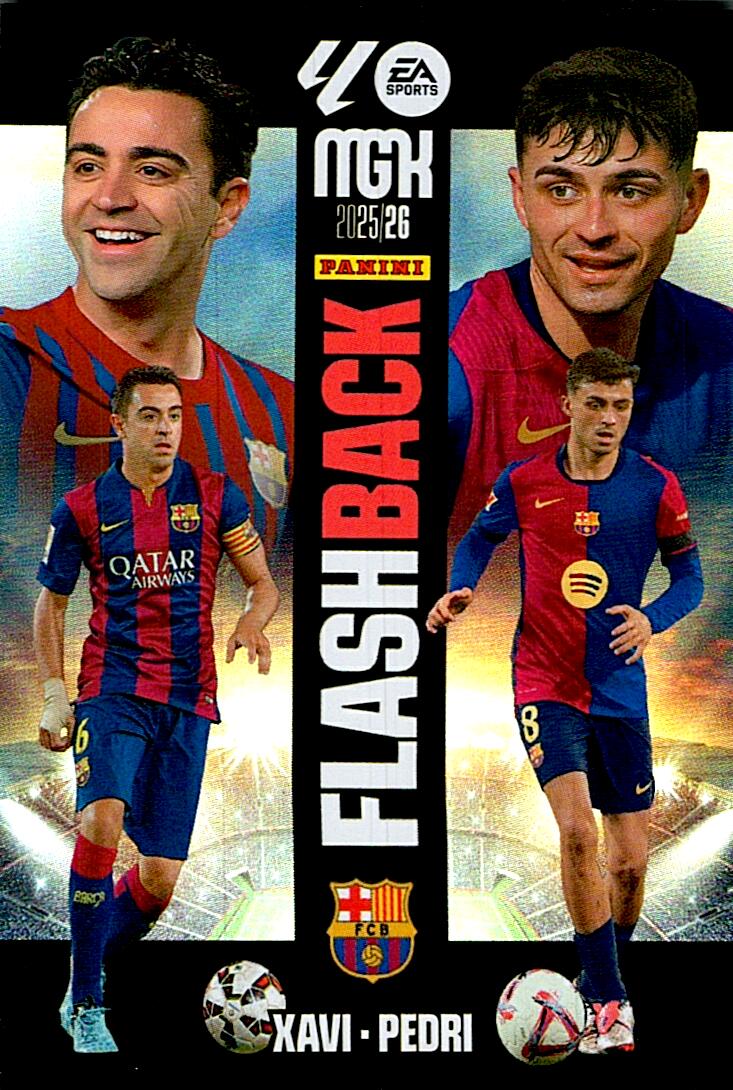 MEGACRACKS 2025/2026 XAVI / PEDRI FLASH BACK Nº432