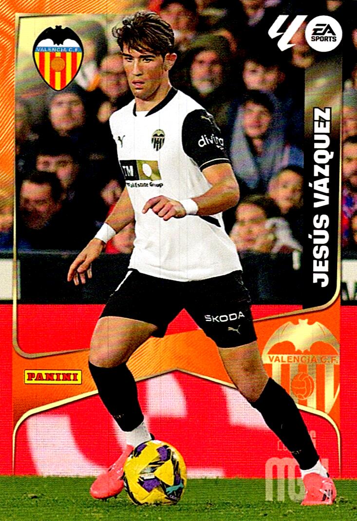 MEGACRACKS 2025/2026 JESUS VAZQUEZ VALENCIA CF Nº352 SEGUNDA EDICION