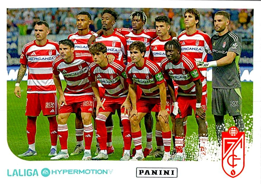 LALIGA HYPERMOTION 2025-26 ALINEACION GRANADA Nº212