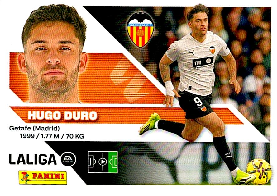 LIGA ESTE 2026/2027  VALENCIA CF HUGO DURO Nº17